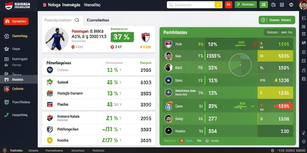 Screenshot dari leaderboard yang menunjukkan peringkat pemain.