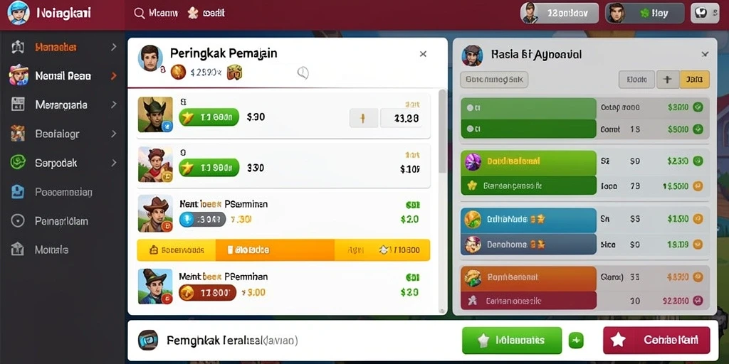 Sistem reward yang menambah keseruan bermain.