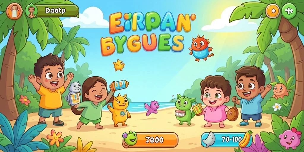 Tangkapan layar menunjukkan berbagai item yang ditemukan dalam game.
