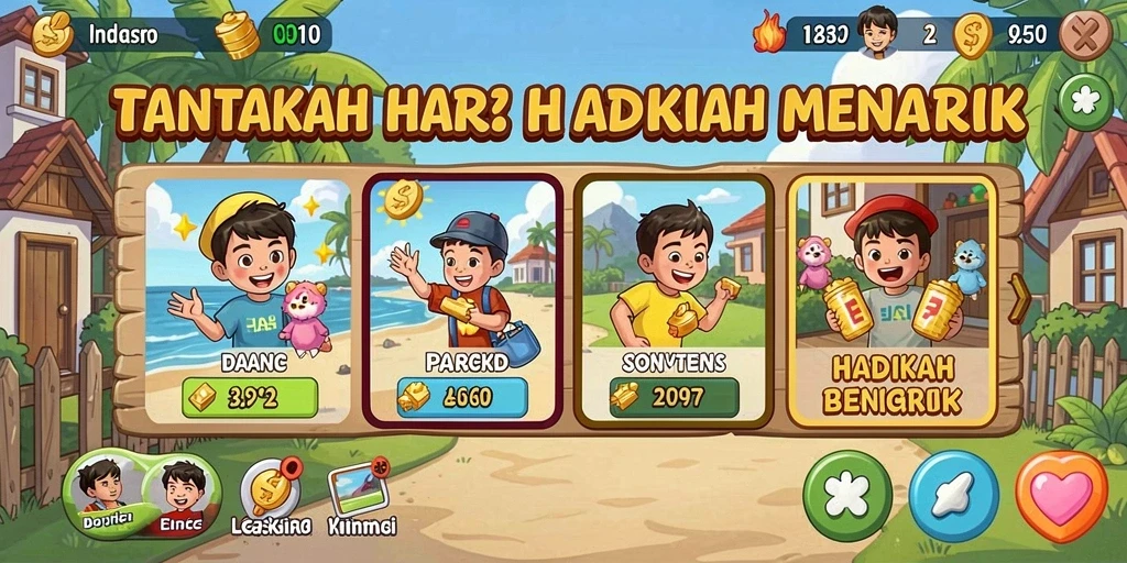 Fitur bonus yang memberikan kesenangan ekstra saat bermain.