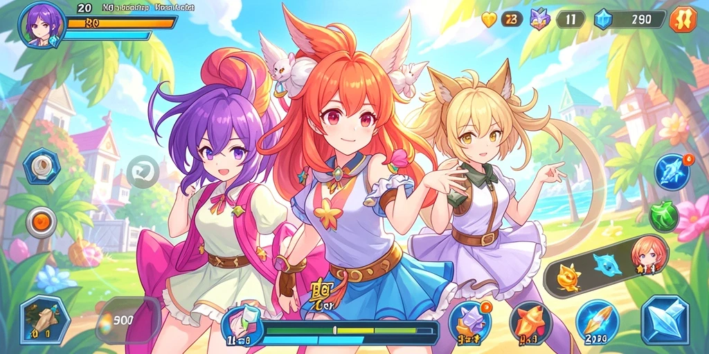 Gambar menunjukkan interaksi sosial antar pemain di fitur multiplayer.