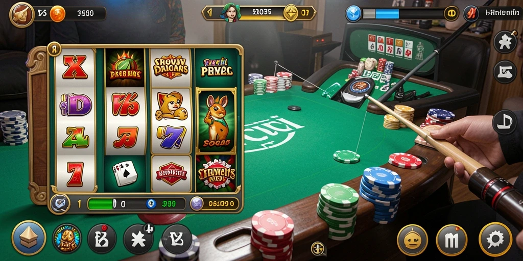 Gambar ketiga memperlihatkan momen seru saat pertempuran.