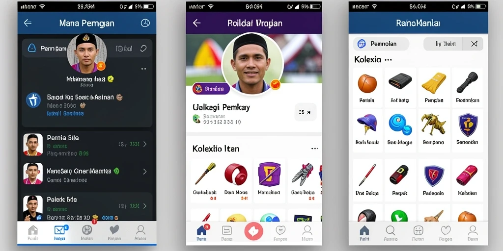 Tantangan menarik di setiap level permainan.