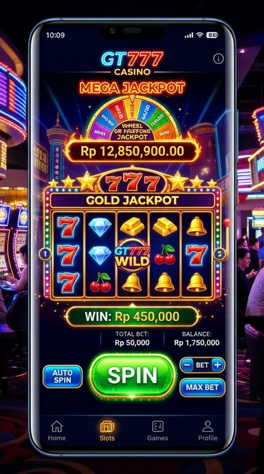 gt777 — layar beranda